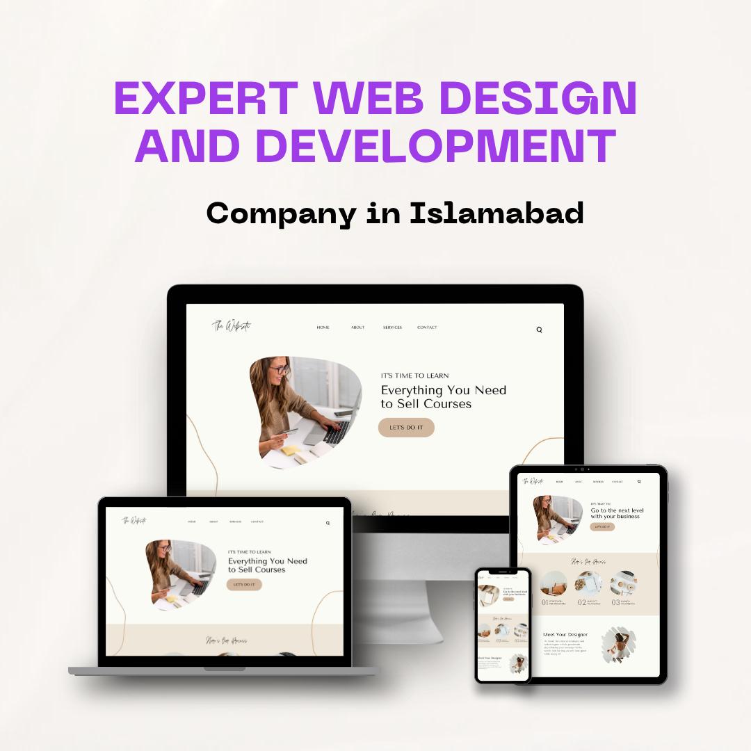 Expert Web Design and Development Company in Islamabad - crezyno