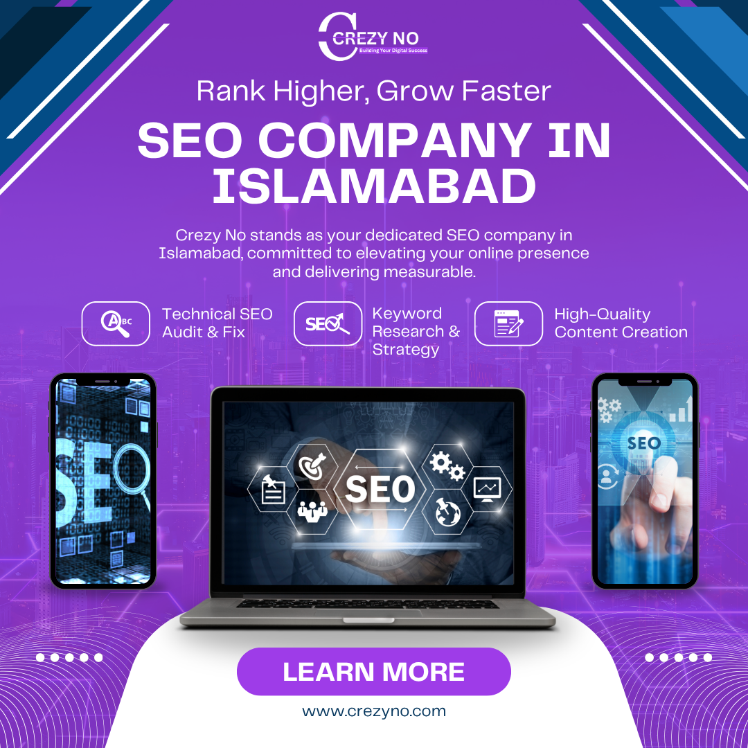 SEO Company in Islamabad - crezyno